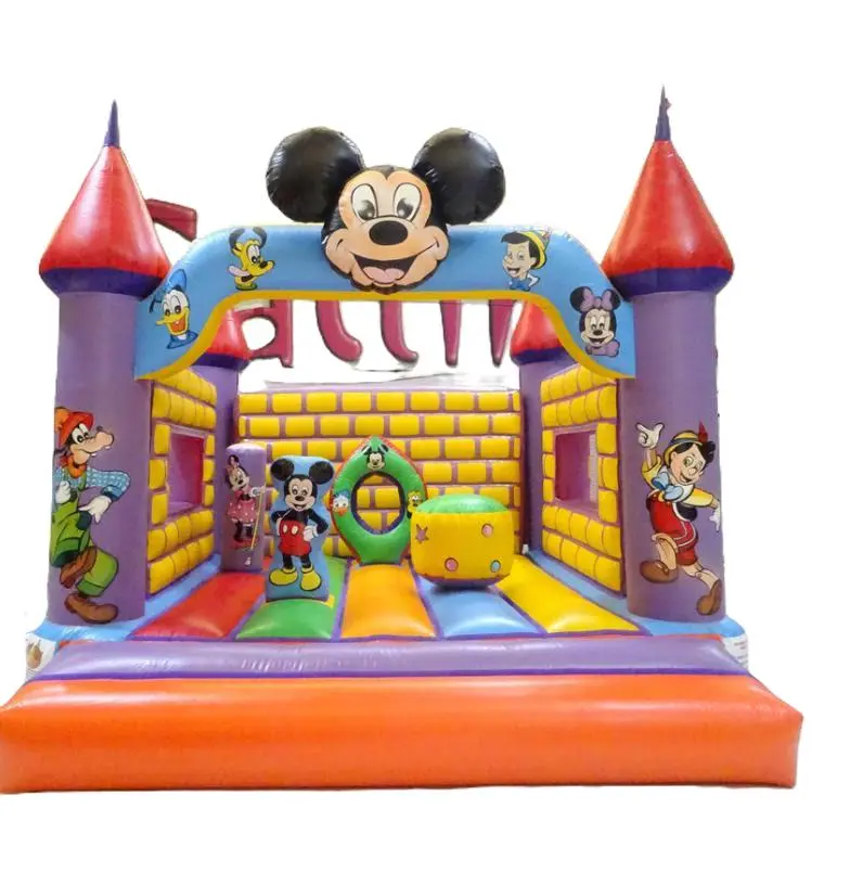 Castillo hinchable Mickey Mouse para fiestas infantiles